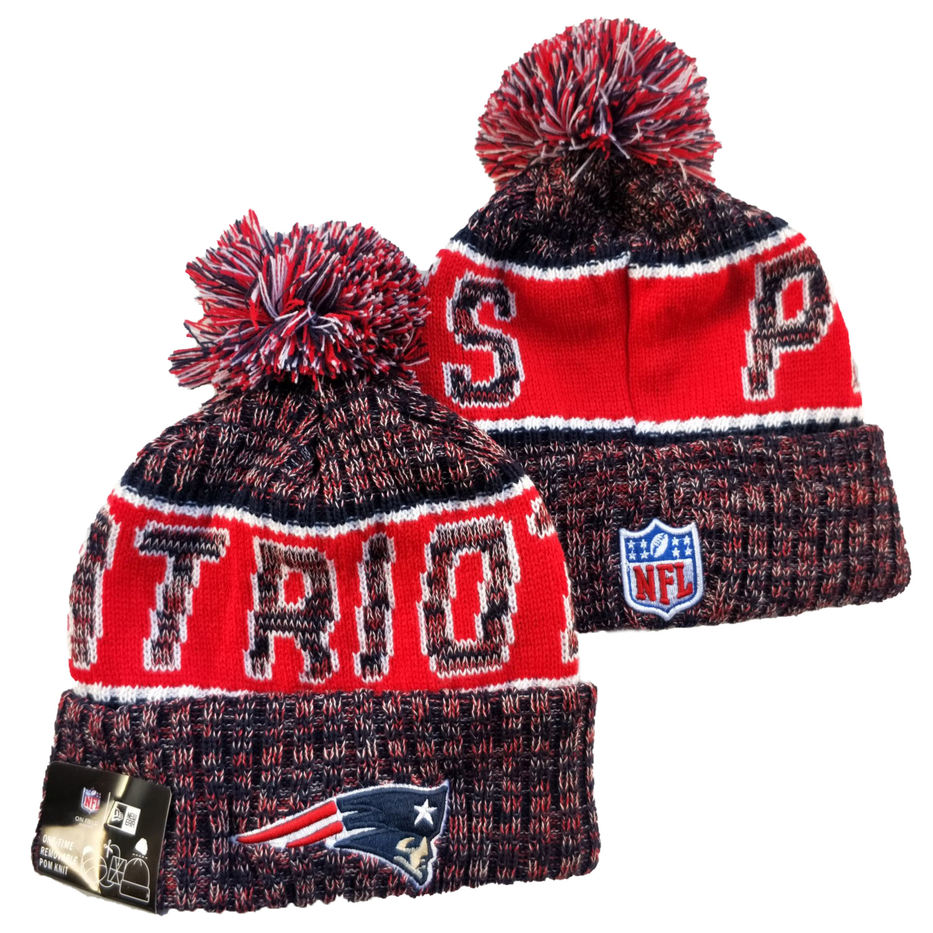 NFL New England Patriots Knit Hats 067